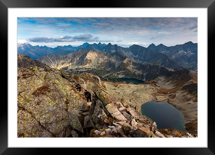The High Tatra Mountains Framed Mounted Print by Robert Parma