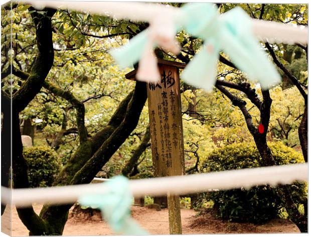 Dazaifu Canvas Print by david harding