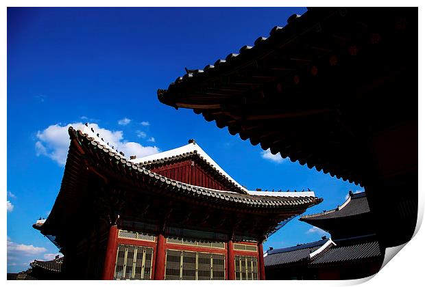 Seoul Gyeongbokgung Print by david harding