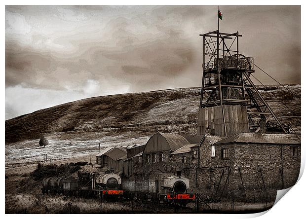 BIG PIT #2 Print by Anthony R Dudley (LRPS)