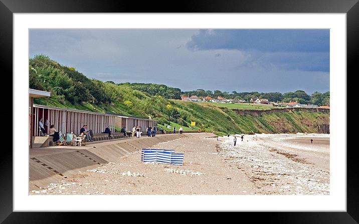 Bridlington Beach Framed Mounted Print by Nige Morton