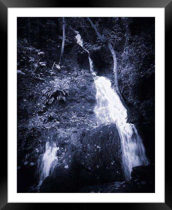 waterfall collection 4 Framed Mounted Print by Emma Ward