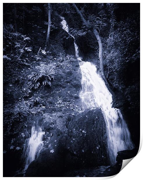 waterfall collection 4 Print by Emma Ward
