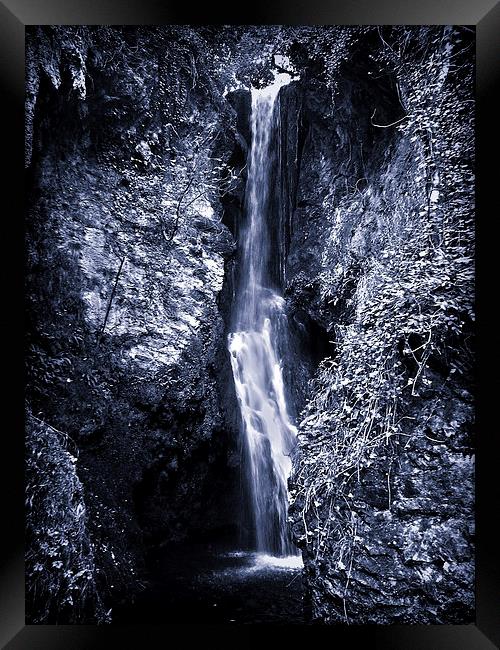 waterfall collection 5 Framed Print by Emma Ward