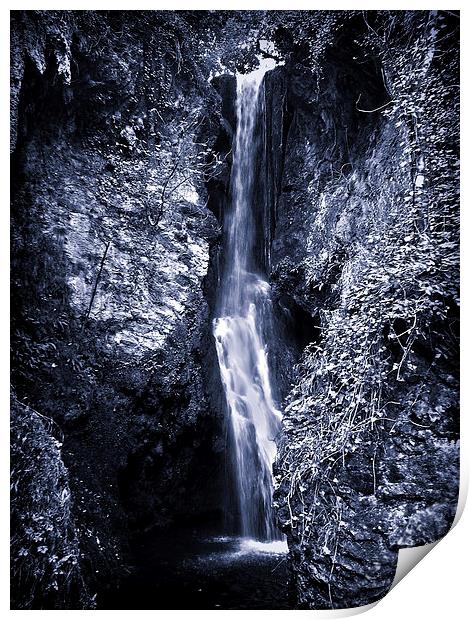 waterfall collection 5 Print by Emma Ward