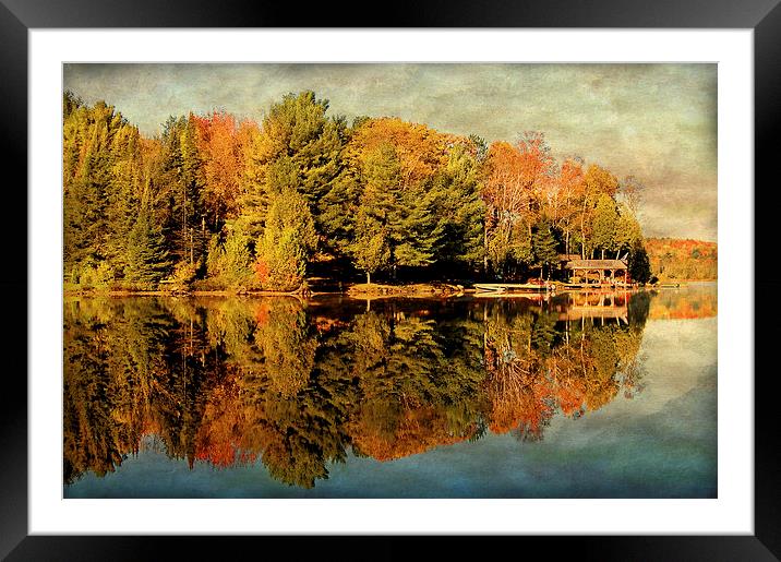 Autumn Framed Mounted Print by Mary Lane