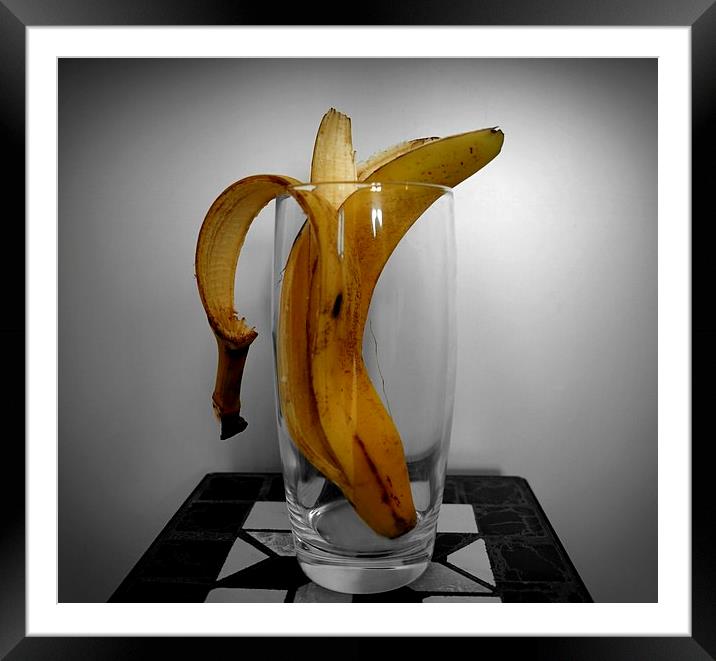 Milk and Bananas Framed Mounted Print by Colin Richards