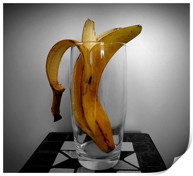 Milk and Bananas Print by Colin Richards