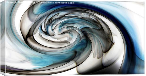 Spirals Canvas Print by Anthony Rigg