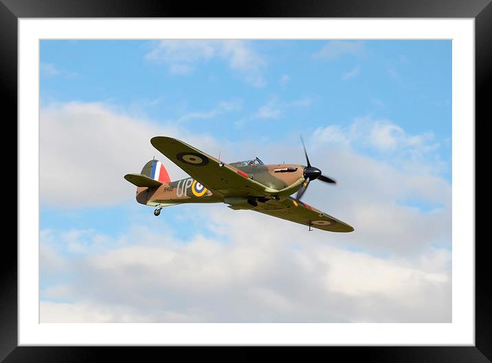 Wingman Framed Mounted Print by Malcolm Snook