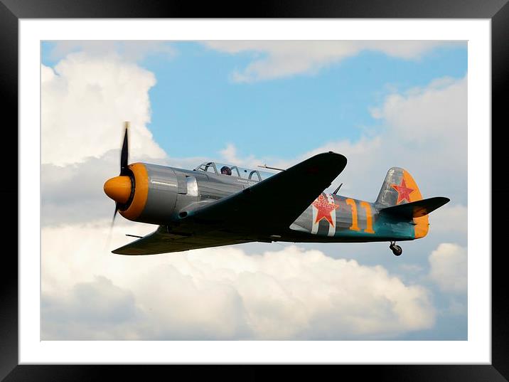 Yak 11 Framed Mounted Print by Malcolm Snook