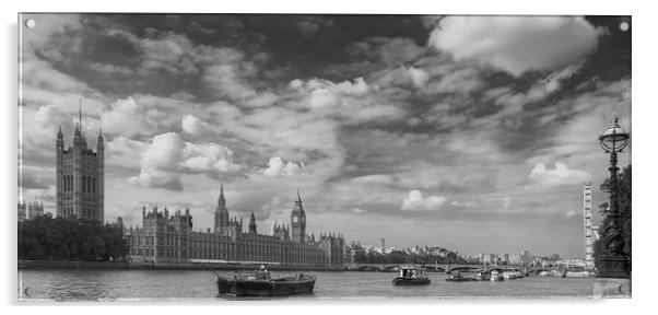 Westminster  Bridge HDR Acrylic by David French