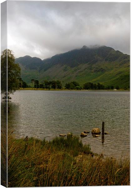 Haystacks Buttermere Canvas Print by eric carpenter