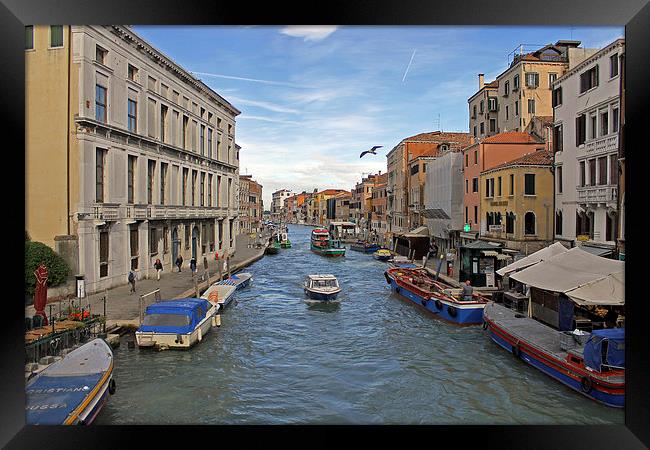 Cannaregio Canal Framed Print by Tony Murtagh