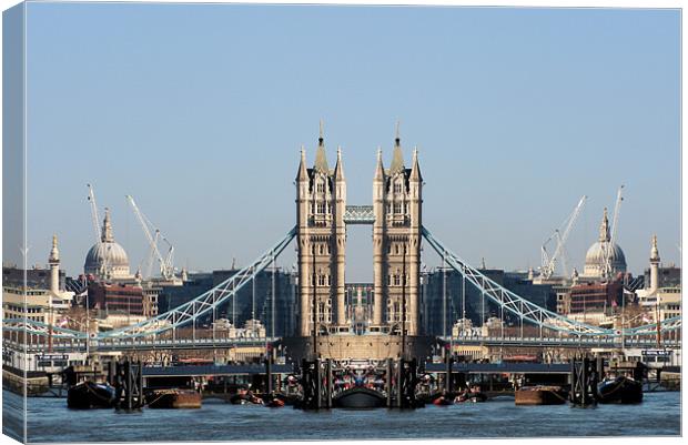 London landmarks Canvas Print by Ruth Hallam