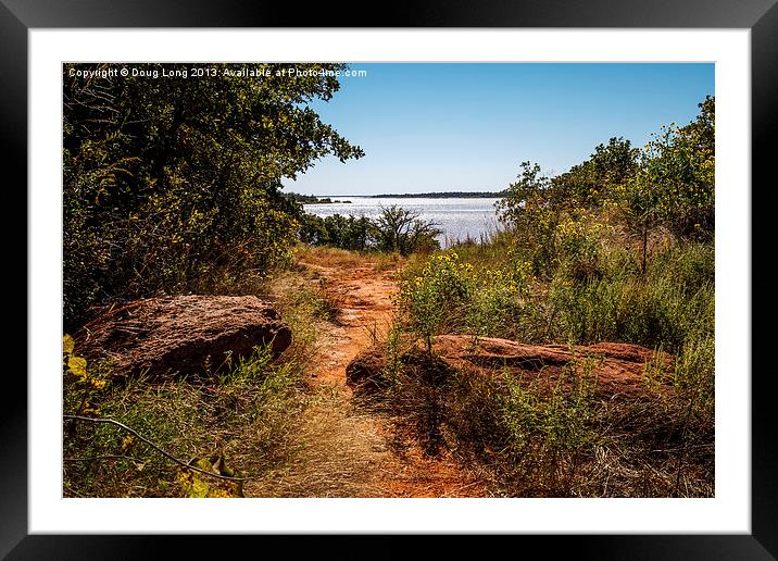 Follow The Path Framed Mounted Print by Doug Long