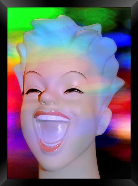 Spectrum of Joy Framed Print by Mary Lane