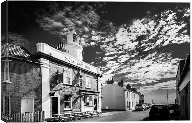 Sole Bay Inn Southwold Canvas Print by Stephen Mole