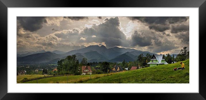 Polish mountains Framed Mounted Print by Andy Armitage