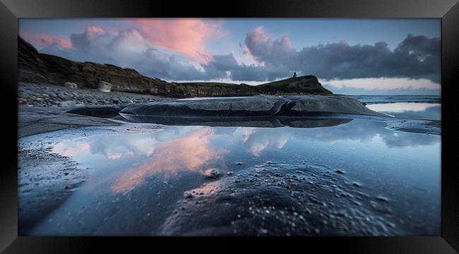 Rock Pool Reflections Framed Print by Phil Wareham