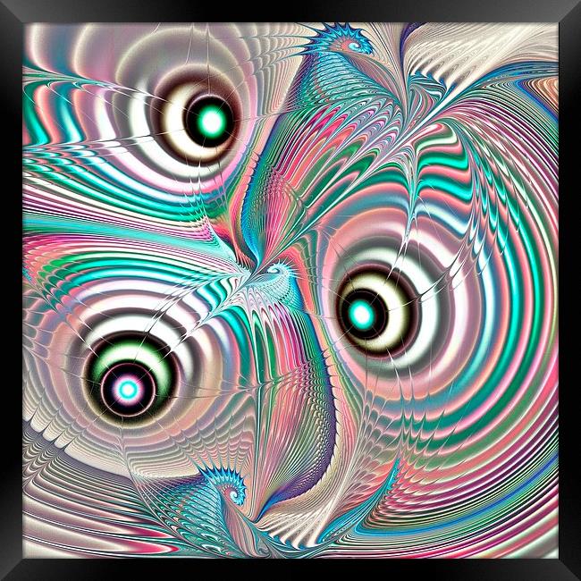 Color Waves Framed Print by Anastasiya Malakhova