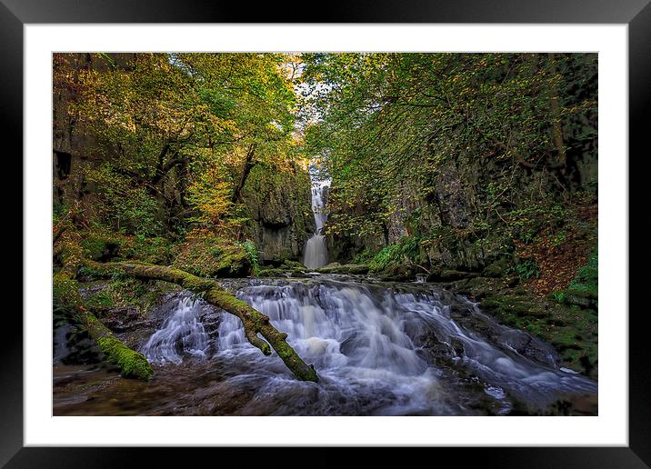 Catrigg Foss Framed Mounted Print by Steven Purcell