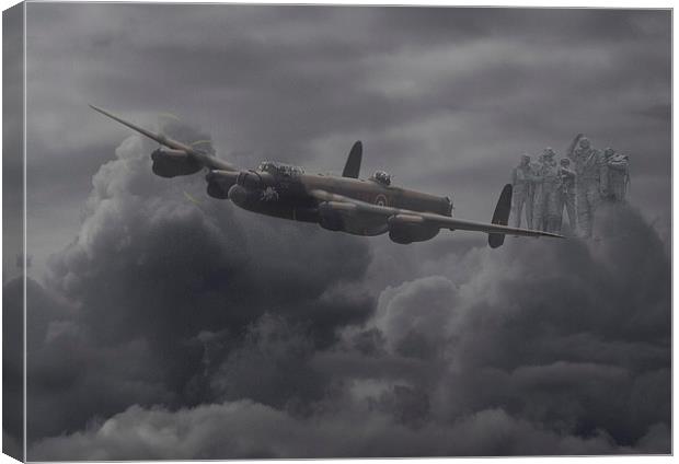 Lancaster - Remembrance Canvas Print by Pat Speirs