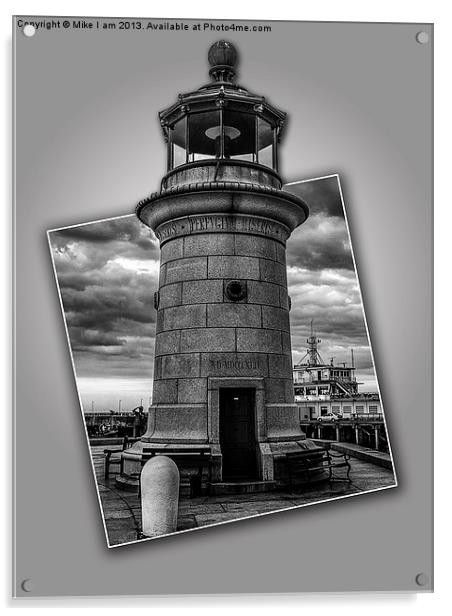 Ramsgate lighthouse Acrylic by Thanet Photos