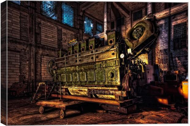 Ship Engine Canvas Print by Markus  Will