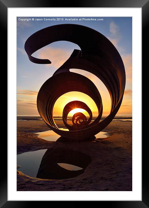 Marys Shell Framed Mounted Print by Jason Connolly