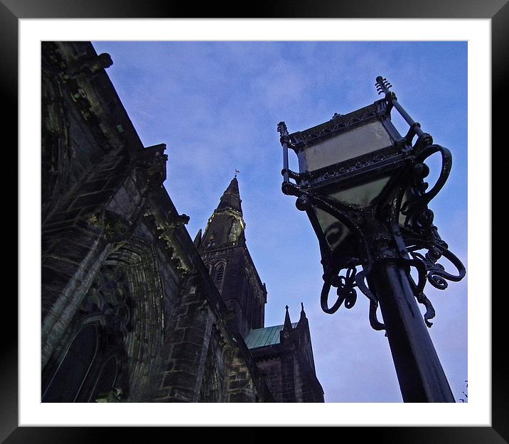 Cathedral Square Framed Mounted Print by Angus MacFadyen