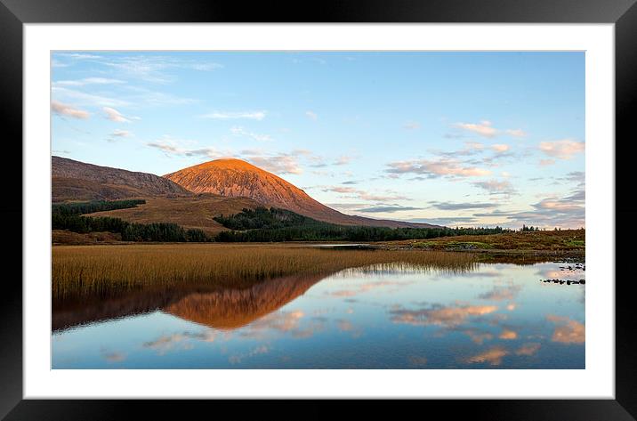 The Hairy Loch Framed Mounted Print by Roger Byng
