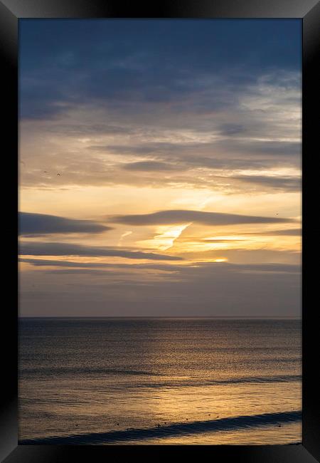Alnmouth sunrise Framed Print by Gary Finnigan