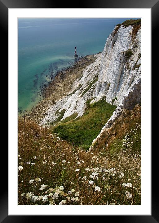 Beachy Head Framed Mounted Print by Pete Hemington