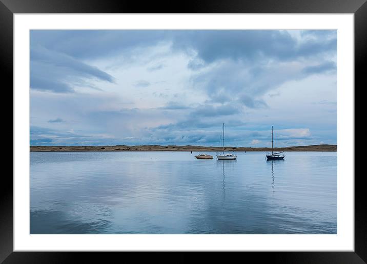 Early dusk Framed Mounted Print by Gary Finnigan