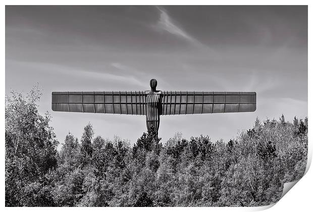 Angel of the North Print by Gary Finnigan