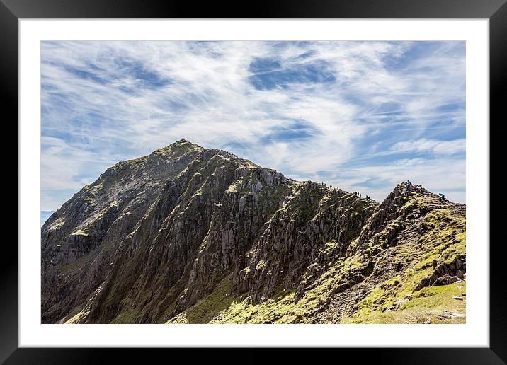 Snow Hill Framed Mounted Print by Gary Finnigan