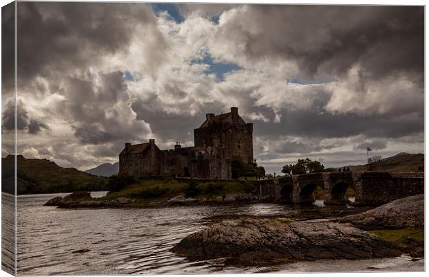 Eilean Donan Castle Canvas Print by Thomas Schaeffer