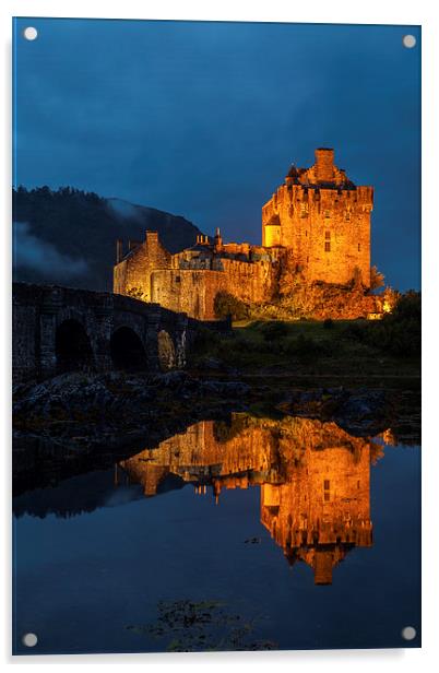 Eilean Donan Castle Acrylic by Thomas Schaeffer