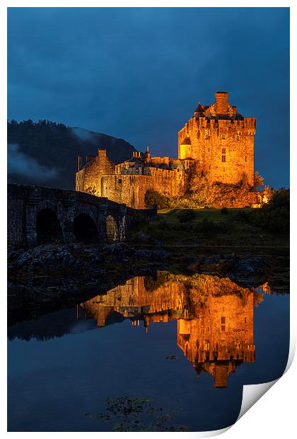 Eilean Donan Castle Print by Thomas Schaeffer