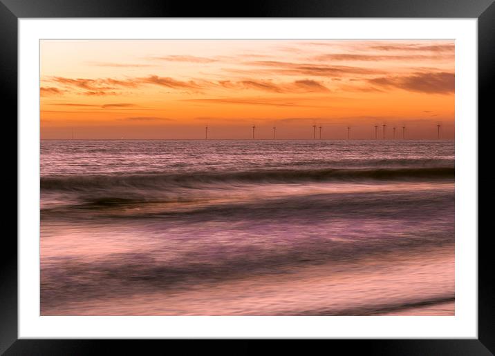 Sunrise at Hemsby Framed Mounted Print by Stephen Mole