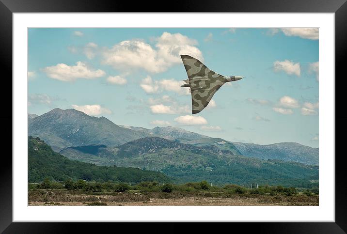 Avro Vulcan Framed Mounted Print by Jason Green