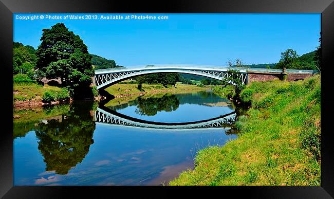 Bigsweir Bridge Framed Print by Photos of Wales
