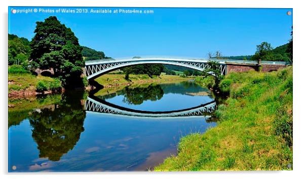 Bigsweir Bridge Acrylic by Photos of Wales