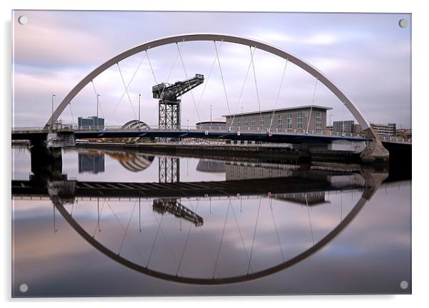 The Clyde Arc Acrylic by Grant Glendinning