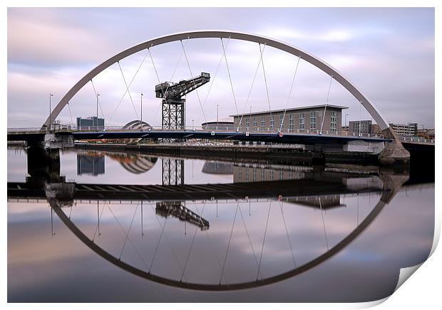 The Clyde Arc Print by Grant Glendinning