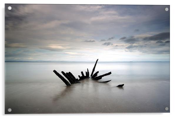 Shipwreck Acrylic by Grant Glendinning