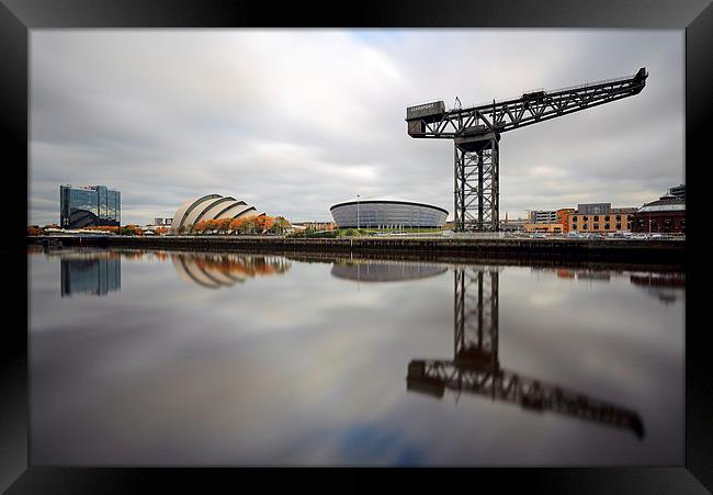 Glasgow Clyde Waterfront Framed Print by Grant Glendinning