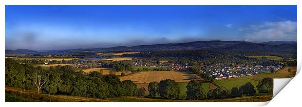 Beauly panoramic Print by Macrae Images