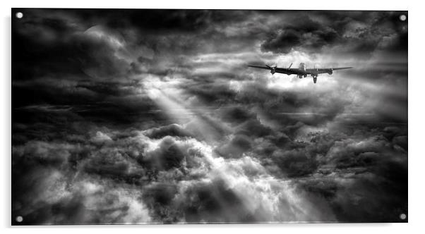 The Lost Lancaster Acrylic by Jason Green